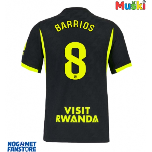 Atletico Madrid Pablo Barrios #8 Gostujuci Dres 2026-27 Kratak Rukav